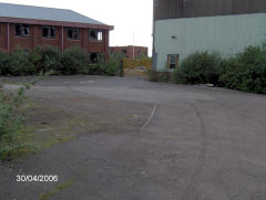 
Black Clawson works, East Dock Road, Newport, April 2006